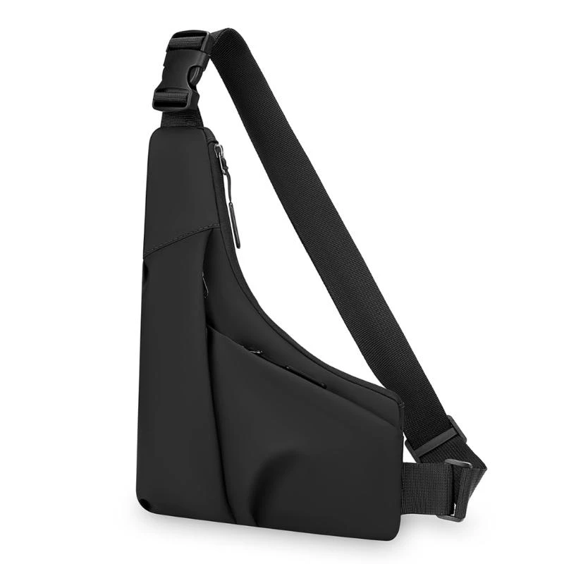 

A3PE Man Chest Bag Casual Bag Chest Pack Adjustable Strap Crossbody Bag