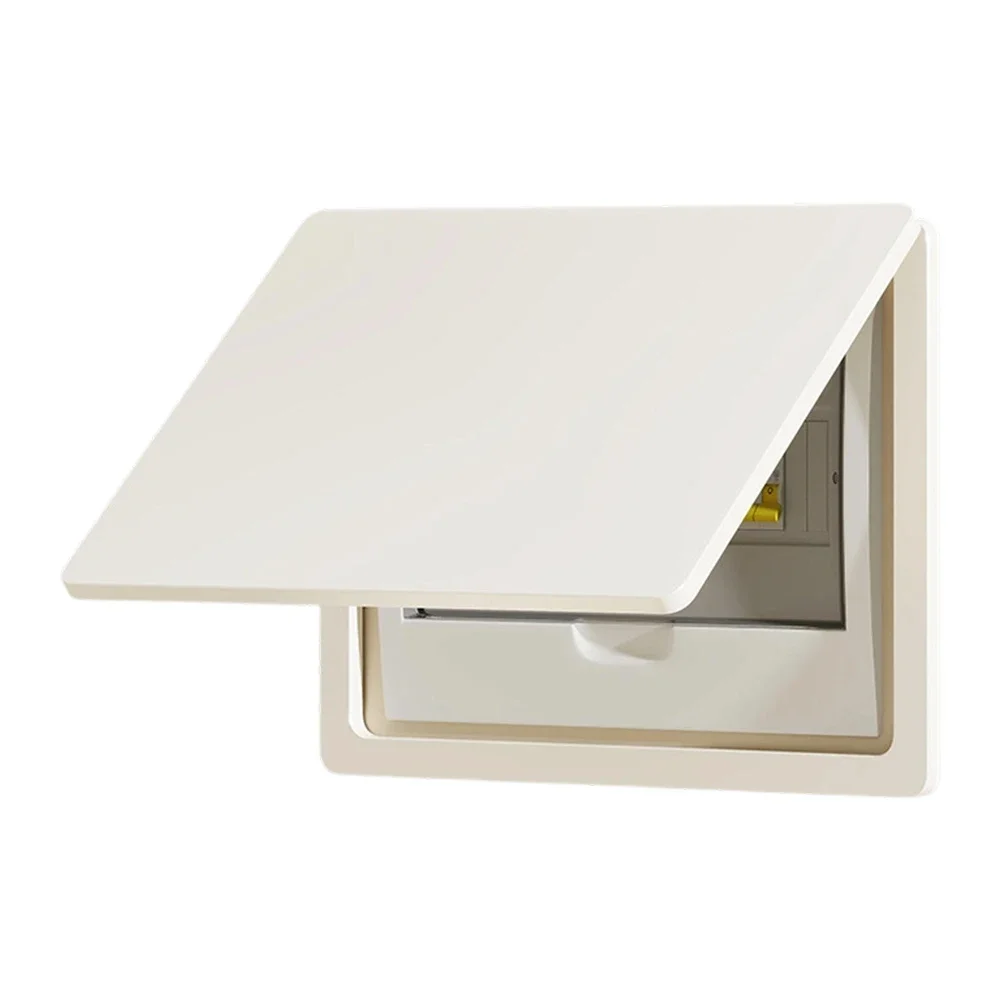 1PCS Electric Meter Box Cover Network Cable Box Wood Plastic Board Weak Current Box Flip Top Living Room Distribution Box