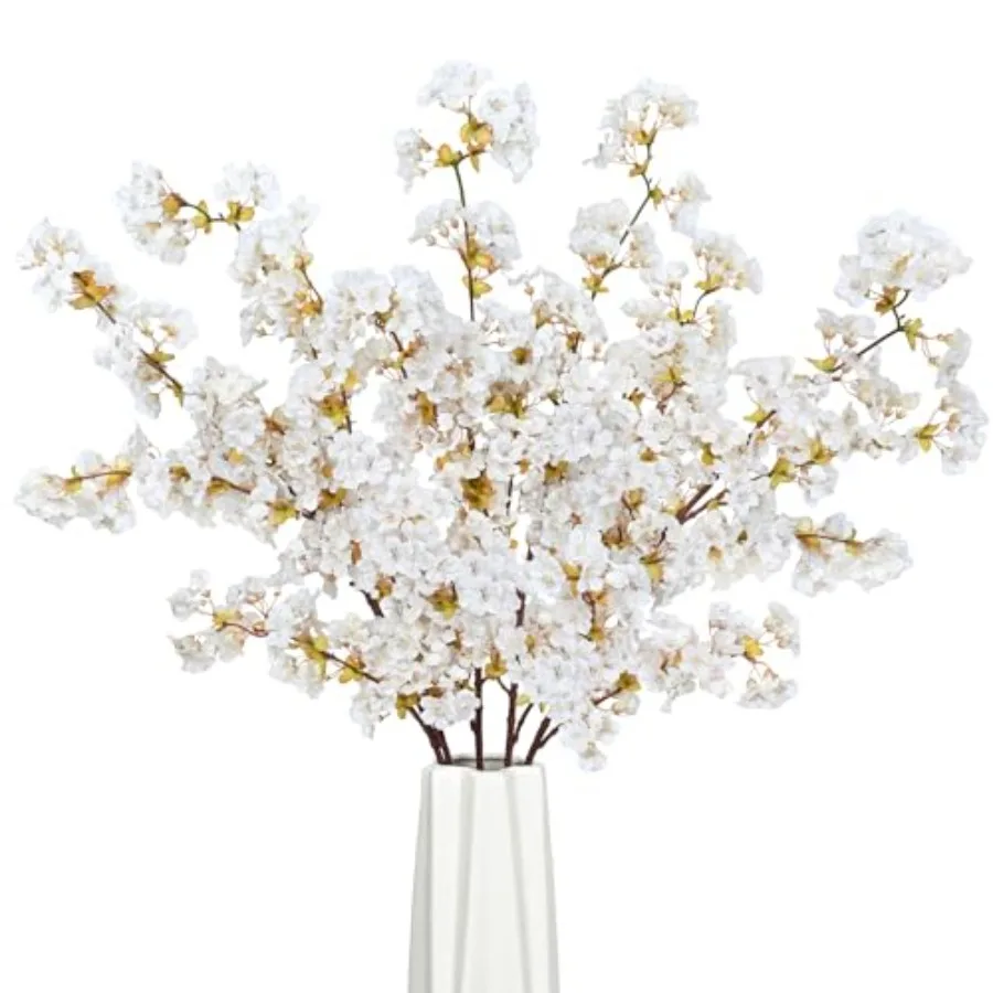 

Искусственные ветки сакуры, стебли искусственных цветов вишни, композиции из искусственных цветов для ваз, декор для свадьбы и дома