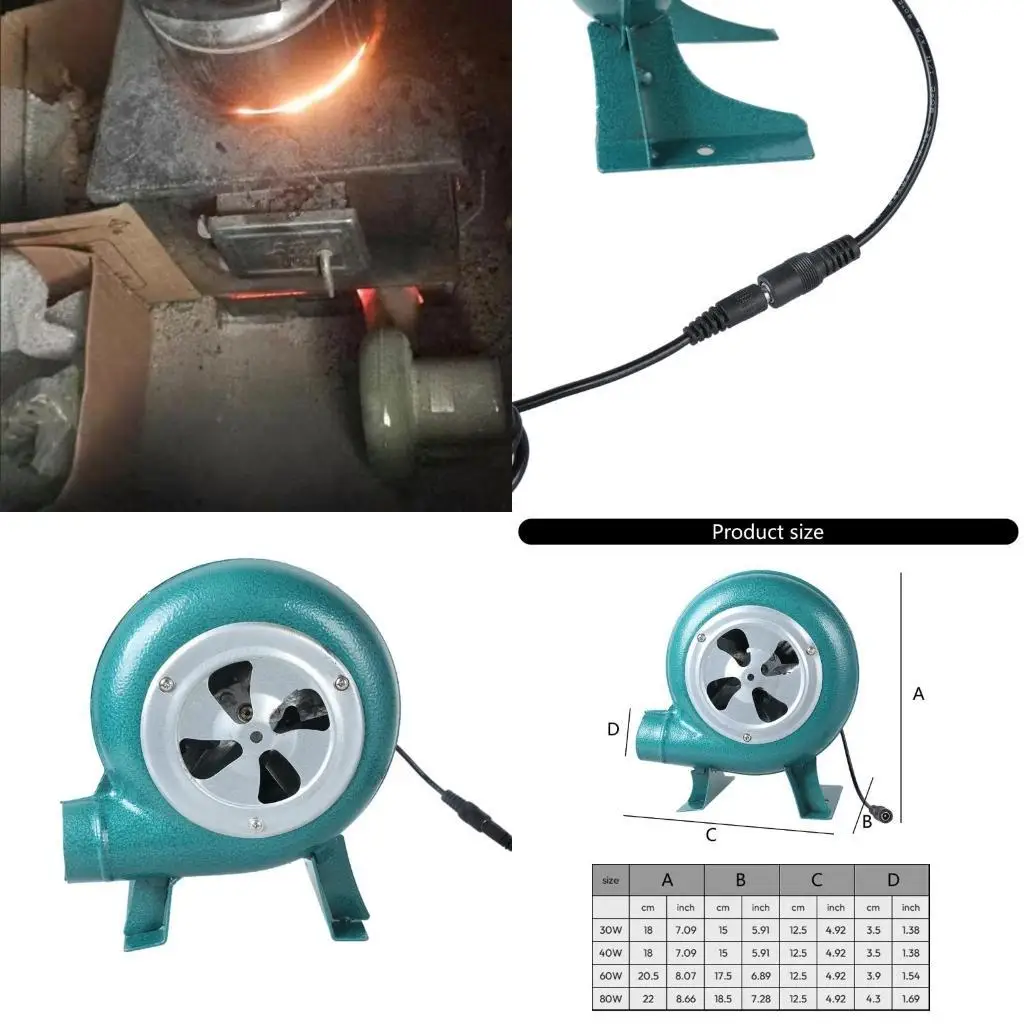 

652F 12 В воздуходувка гриль барбекю вентилятор портативный барбекю воздуходувка для барбекю на открытом воздухе пожарный 30 Вт
