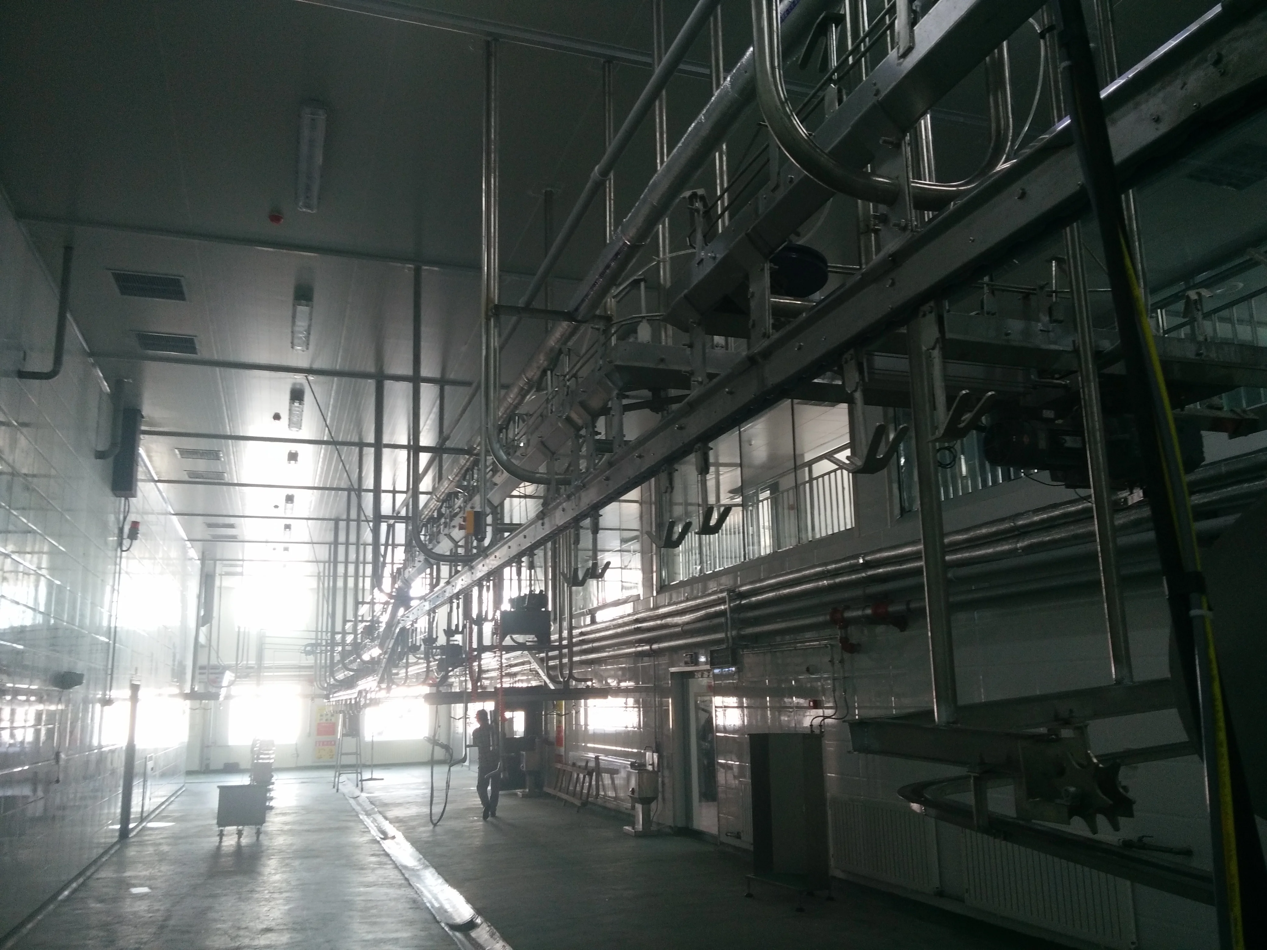 Sheep Slaughter Line  Equipment High Productivity 380V Voltage 1 Year Warranty
