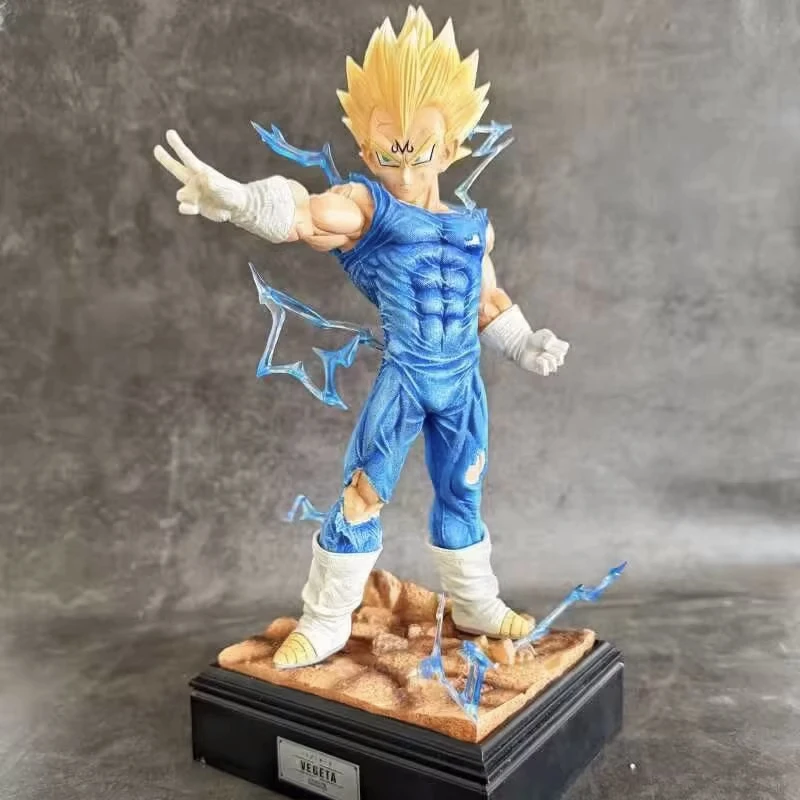 

Majin Vegeta Figure Anime Dragon Ball Z Action Figuras DBZ Vegeta Figurine 30cm Model Ornament Peripheral Toys Gift for Children