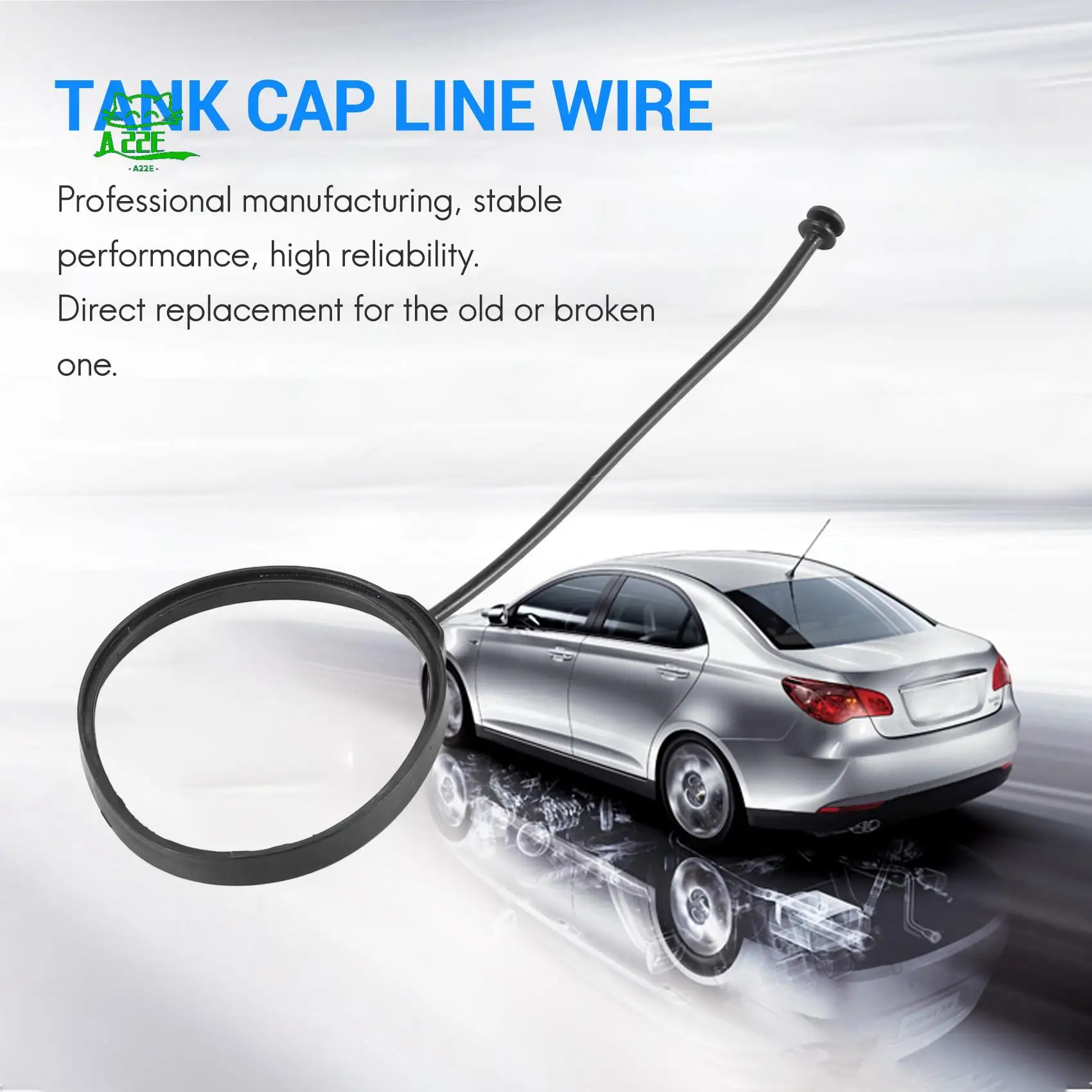 

A22E-Car Vehicle Fuel Tank Cap Line Wire Car Replace Accessory For BMW-1 3 5 7 Series X1 X3 X4 X5 X6 Z4 16117222391