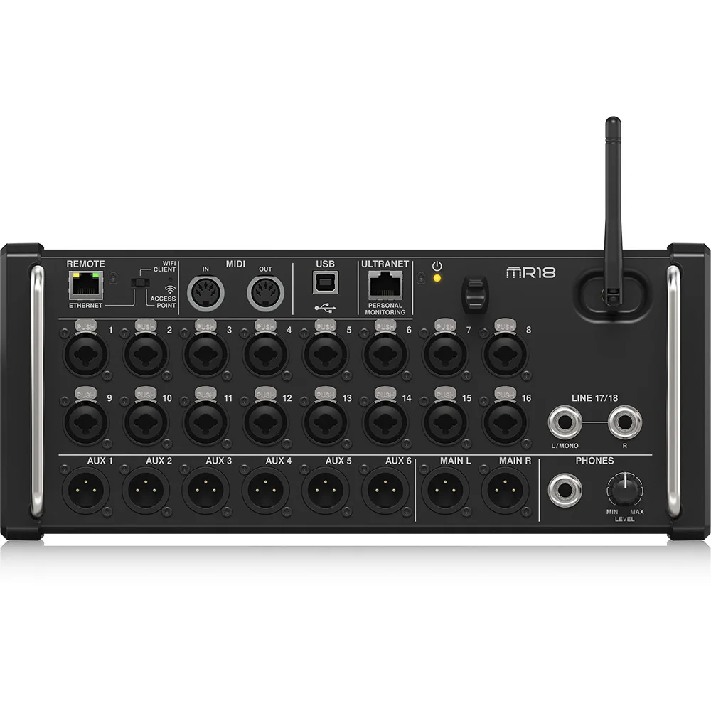 Air 1:1 XR18 Multi-Track Digital Mixer MR18 Mixer Rackmount Mixer Built-in Wifi DJ Mixer USB Recorder Portable Console Audio