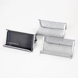 2 Colors Business Card Holder Durable Convenient Great High Durability Business Card Display Stand Desktop Decor