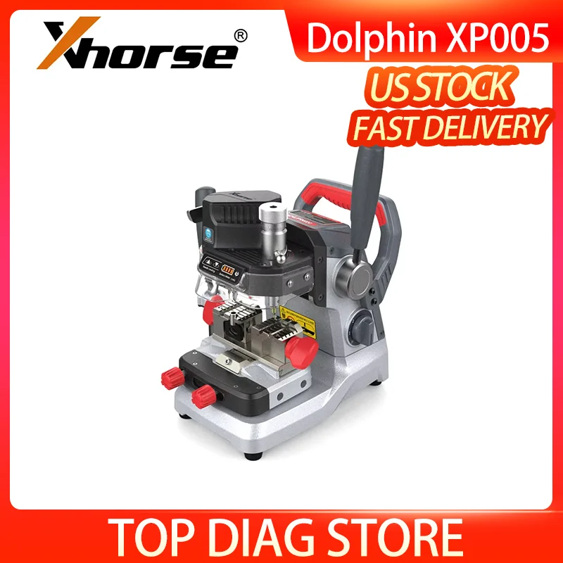 Xhorse Dolphin XP-007 XP007 Manual Key Cutting Machine for Laser/Dimple/Flat Keys With Battery
