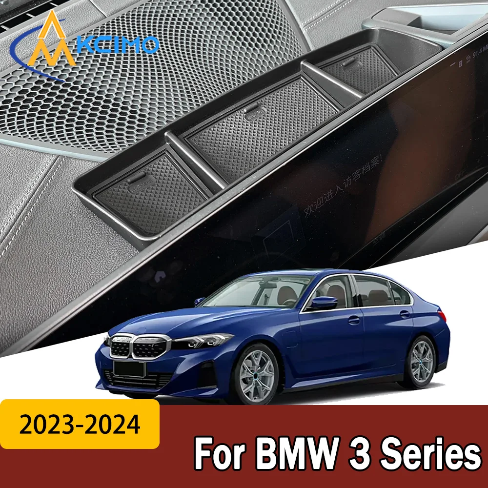 

Space-Saving Hidden Center Console Tray for BMW 3 Series 2023-2024 Dashboard Storage Box Car Interior Organizer Accessories