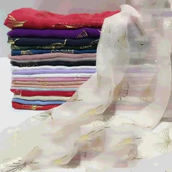 100*150cm Bronzing Fabric Background Mesh Decorative Material Chiffon for Dress
