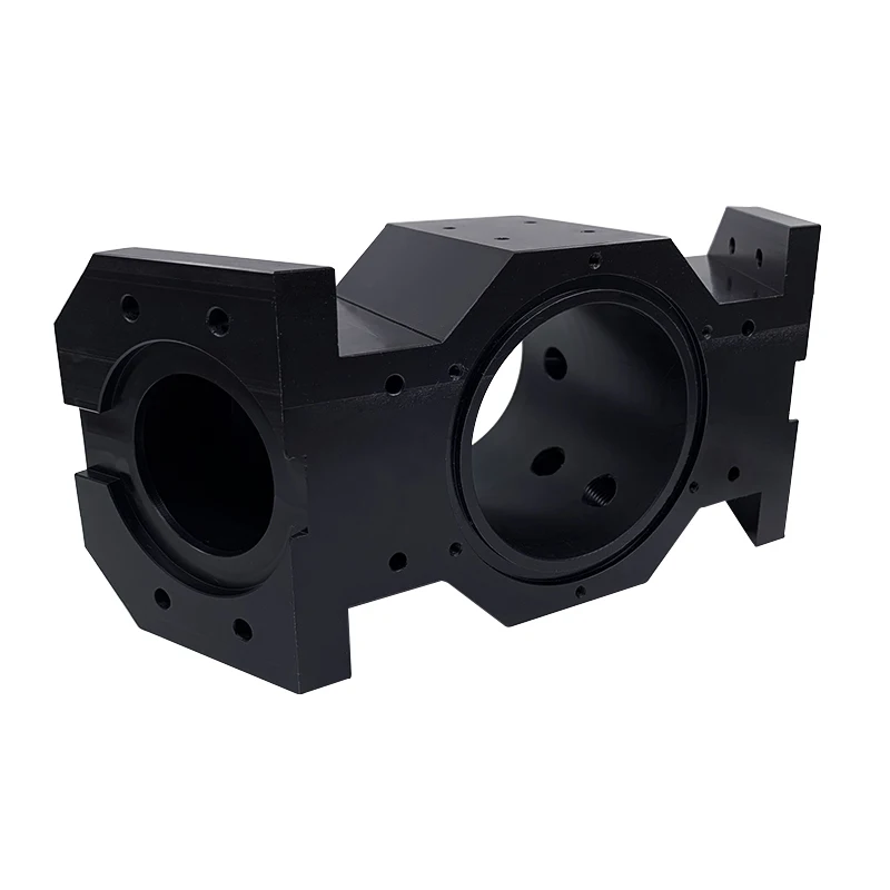 Blocco freno a disco in alluminio con lavorazione orizzontale CNC personalizzato Blocco di sicurezza antifurto a tre assi Non standardizzato Personalizzato