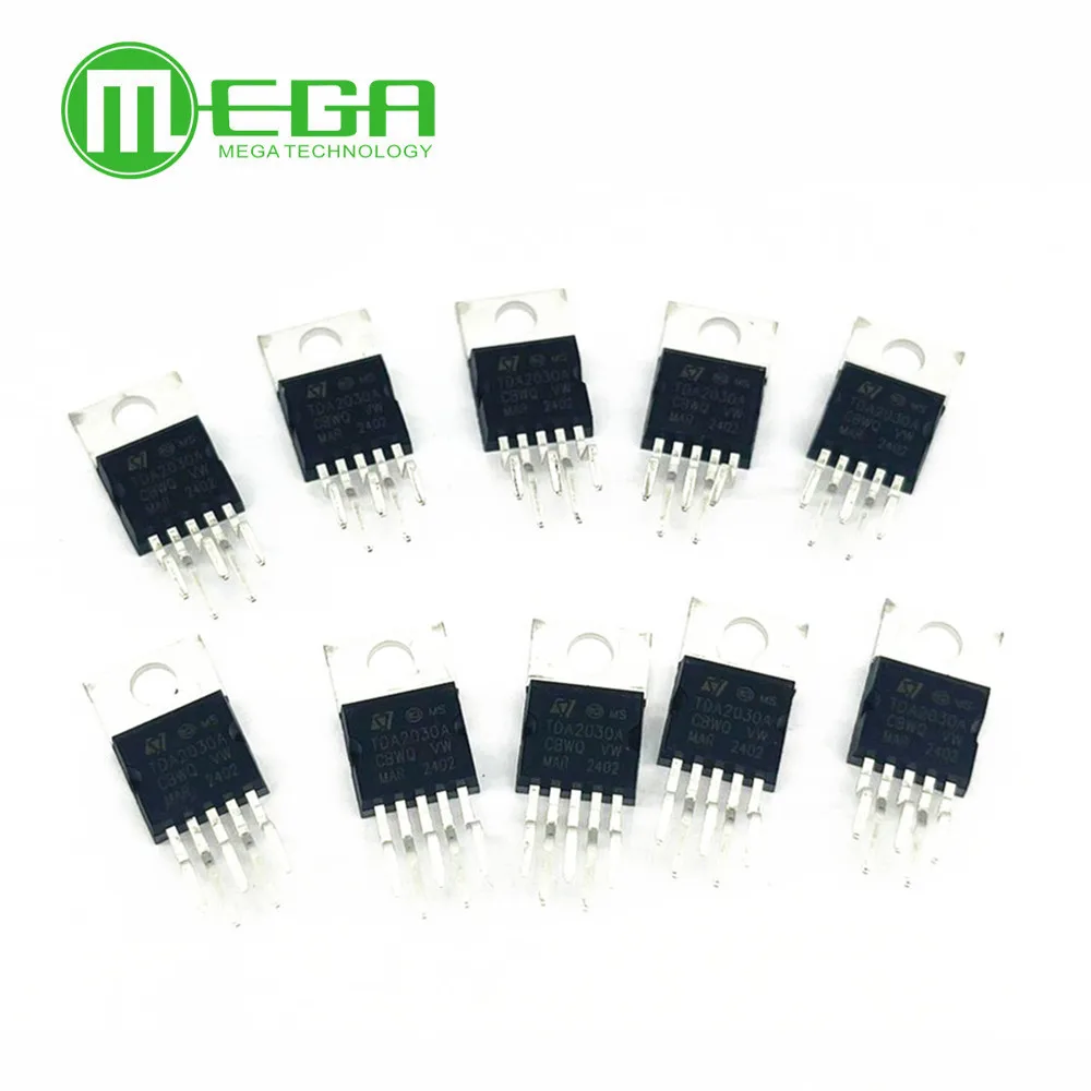 10PCS TDA2030A TDA2030 TO-220-5 IC