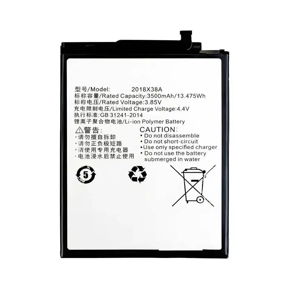 

Для Gome Fenmmy Note C72 3500 мАч 2018X38A надежный источник питания аккумулятор мобильного телефона