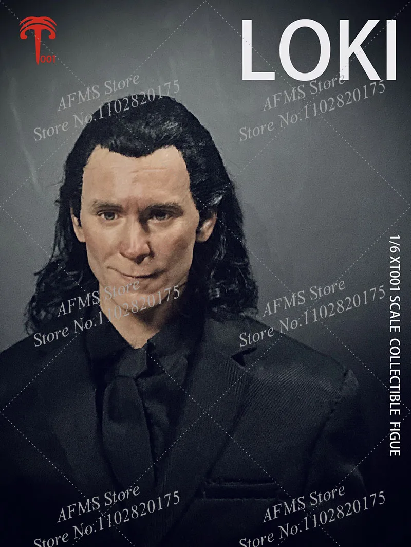 XT001 Figurka kolekcjonerska w skali 1/6 Tom Hiddleston Loki Zły Bóg Mitologii Nordyckiej 30 cm Figurka Akcji Żołnierza