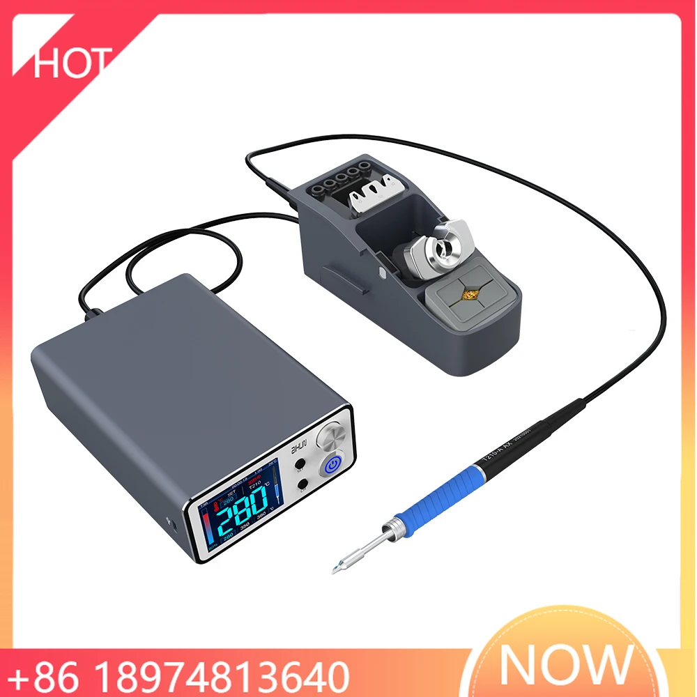 

Aixun T3B Intelligent Soldering Station Nano Precision Welding Iron for Phone PCB Repair with T115 & 210 Soldering Tips