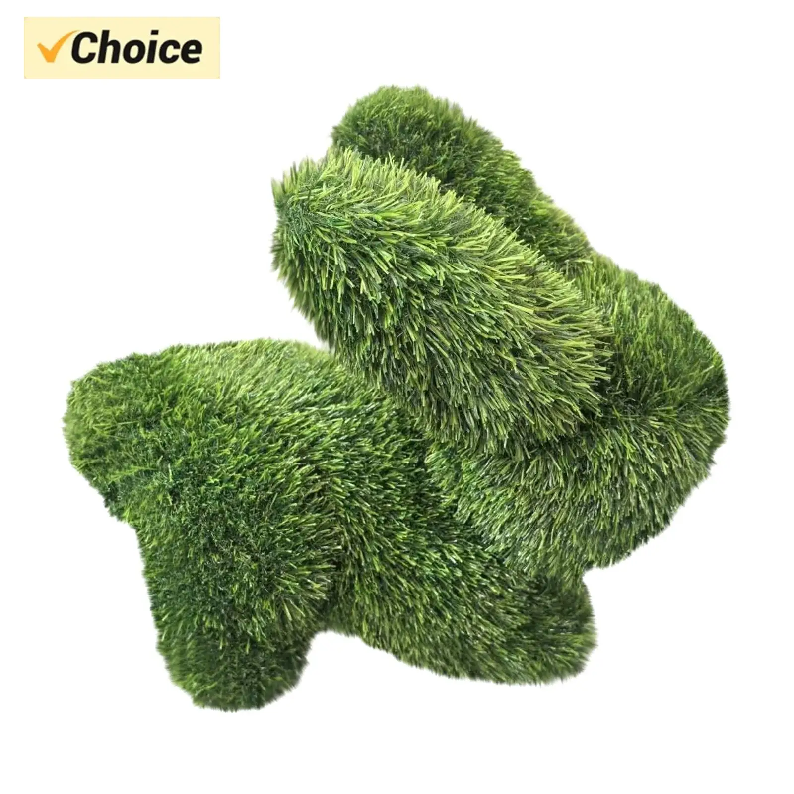 

Bunny Decor: 15.75inch Easter-Inspired Artificial Animal-shaped Green Plant Decors, Party Supplies Gifts for Kids and Friends