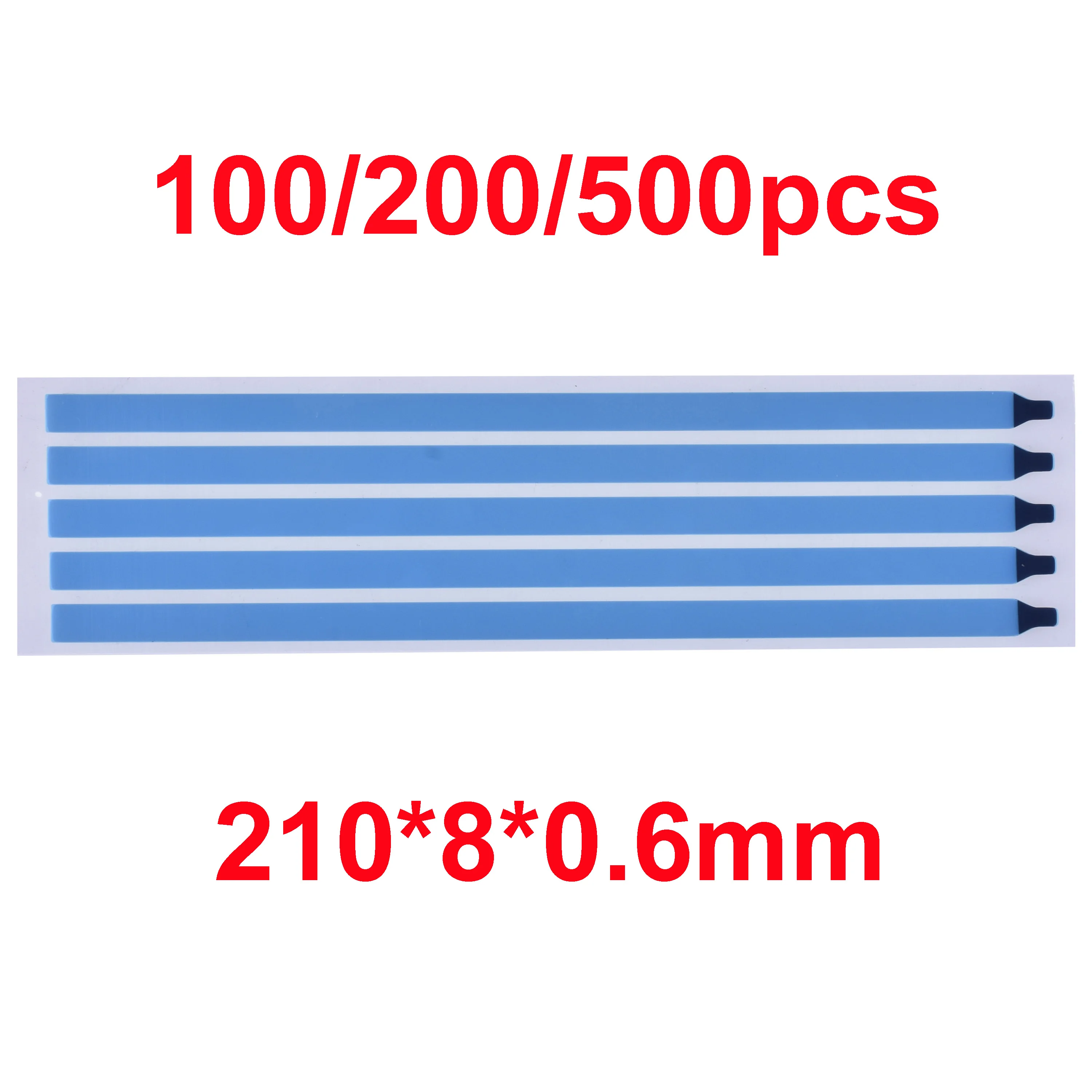 100/200/500pcs for Laptop LCD Screen Removal Installation Easy to Pull Tape 210*8*0.6mm DIY Laptop Modification Pull Glue