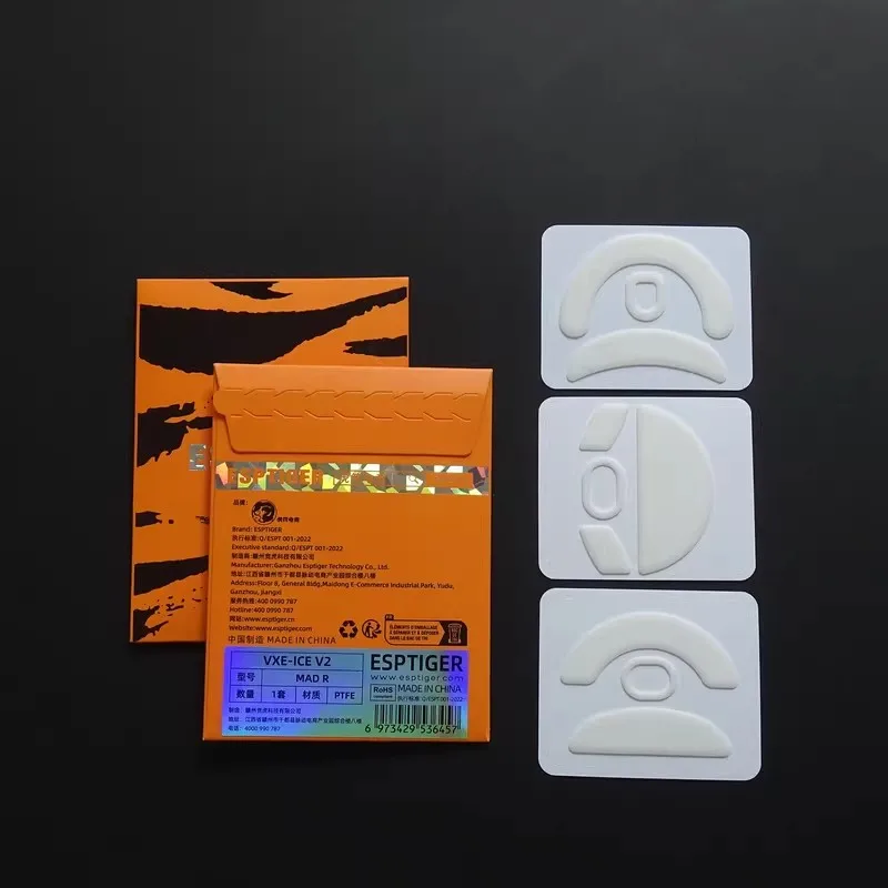 Original Esptiger ICE V2 Mouse Skates For ATK Zero F1 X1 Z1 A9 PRO MAX Ultra Ultimate Ghost Fierce X Duckbill PTFE Feet Glides