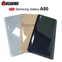 1Pcs For Samsung Galaxy A80 805F Back Battery Cover Housing Bezel Replacement Repair Parts