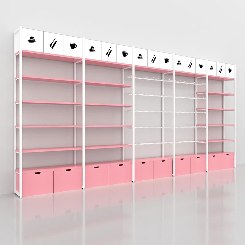 Side cabinets, tall cabinets, display racks, jewelry boutiques, stationery stores, Miniso department store shelves