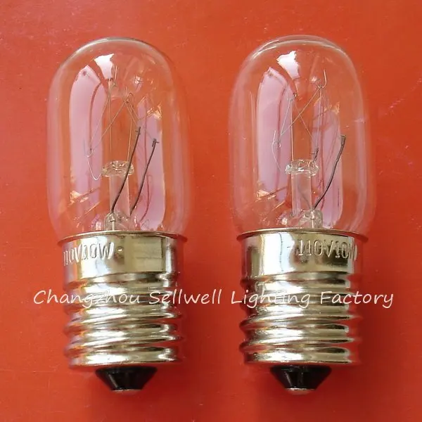 2024 Free Shipping New!miniature Light Lamp 110v 10w E17 T20x48 A624