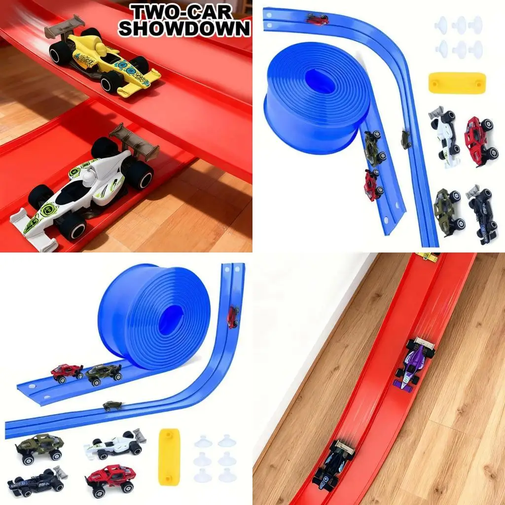 

Innovative Soft Silicone Race Track Toy for Safe and Fun Children Learning