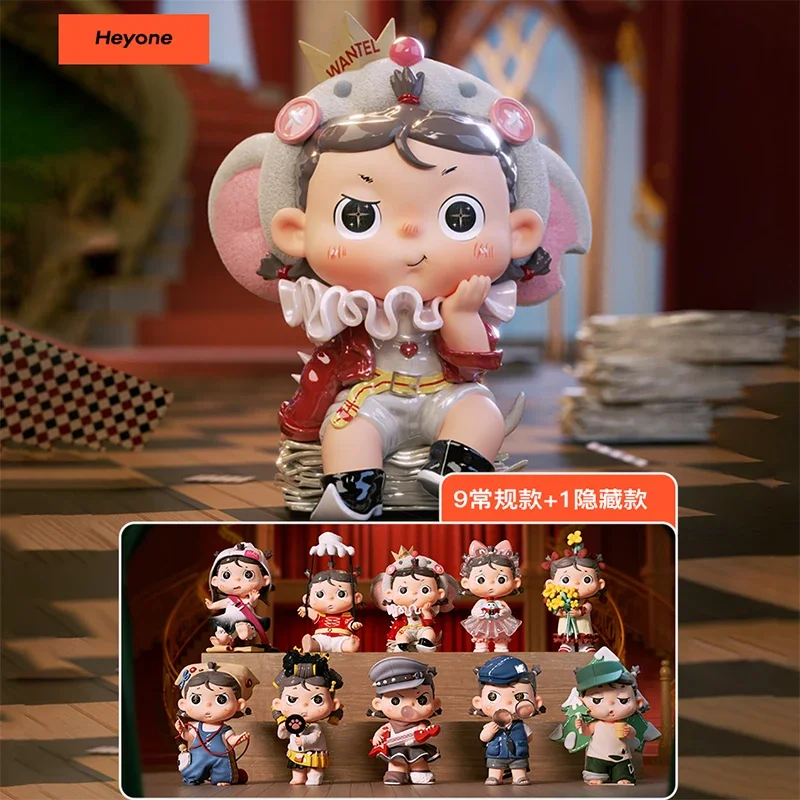 Heyone Heatup Dazey LOST IN FILMING SITE Series Blind Box Toys Kawaii Anime Action Figure Caixa Caja Surprise Mystery Box Dolls