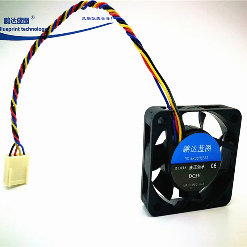 4010 40MM Hydraulic bearing Fluid bearing 23000RPM High speed 40mm Fan 4cm 40x40x10mm Fan DC5V 0.3A 3D printer Graphics card Co