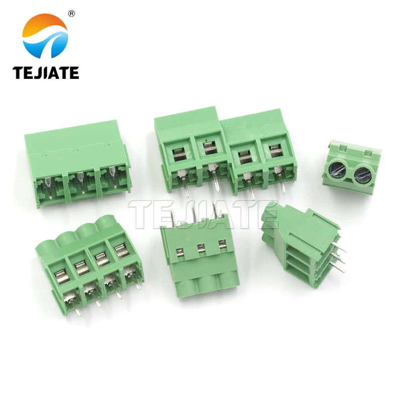 2PCS KF635-6.35/KF7620-7.62/KF950-9.5MM screw type pcb terminal block line 30A can be spliced