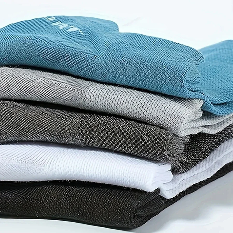 1/5/10/20 زوج الرجال الجوارب القصيرة العصرية عالية الجودة المنخفضة قطع جولة الرقبة الكاحل جورب شبكة تنفس تنوعا عارضة الرجال قارب الجوارب #6