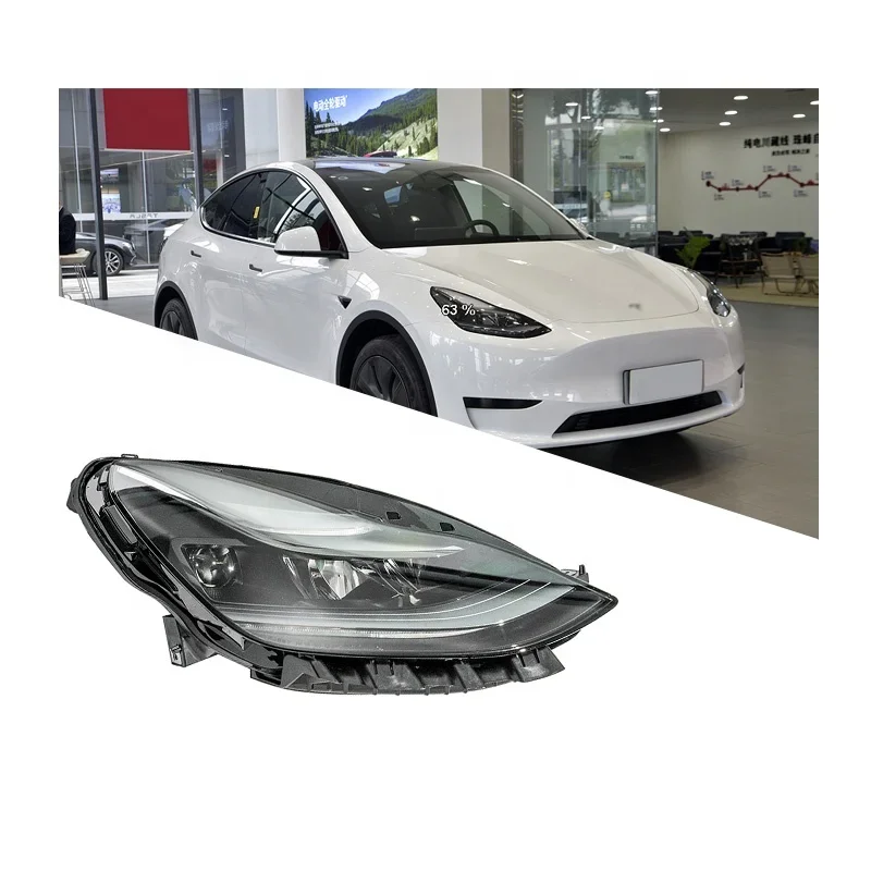 Car front left&right lights headlights/headlamp For Tesla Model 3 Model  Led headlight 1514953200D 151495300D