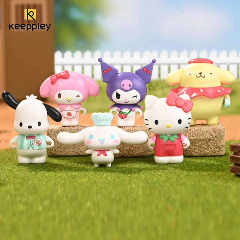 Blocs de construction Keeppley Sanrio Kuromi Hello Kitty Cinnamoroll Pochacco My Melody Modèle 3D Mini briques Jouet pour cadeau d'anniversaire