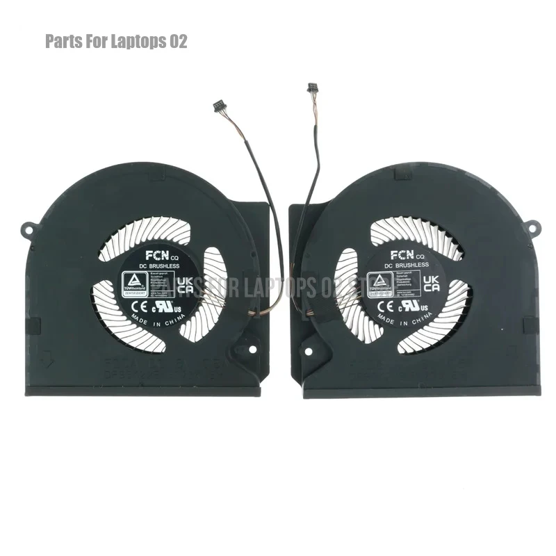 p CPU GPU Cooling Fan for Razer Blade 16 RZ09-0483 RZ09-0483TEH3 RZ09-0483UWJ4-R3W1 16 Inch DFS5K22B05673K DFS5K22B15673J