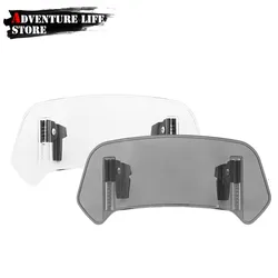 Motorcycle Windshield Extension Universal For BMW R1200GS F850GS For YAMAHA For HONDA Adjustable Heighten Windscreen Accessories