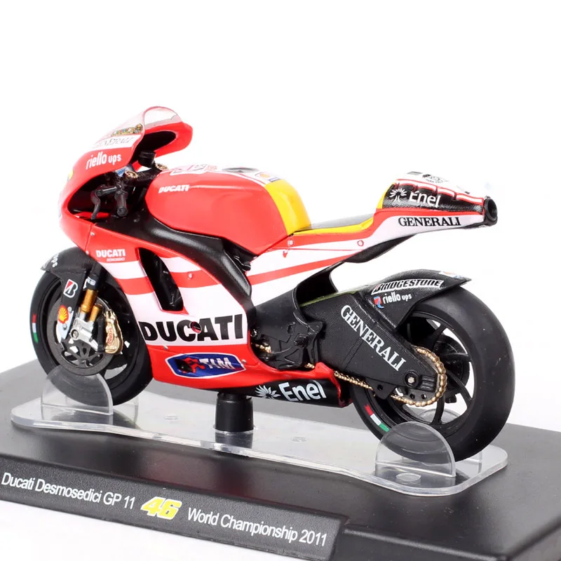 1/18 Scale Ducati Desmosedici GP11 World Championship 2011 GP Racing Motorcycle Moto Diecasts & Toy Vehicles Model Bike Replica