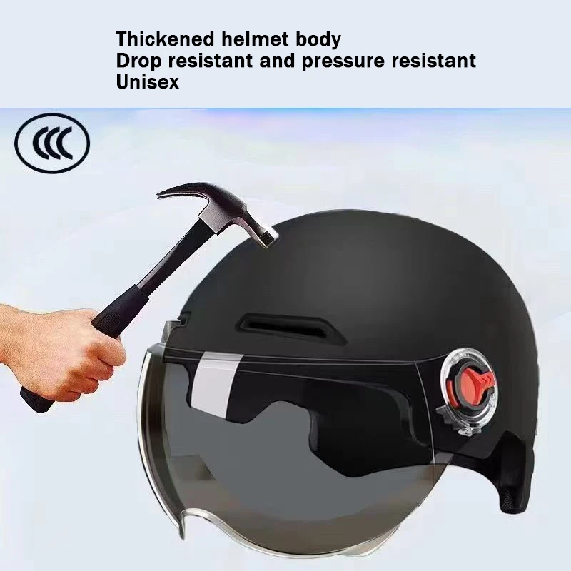 2024 Electric Bike Helmet, Motorcycle Helmet, Men's And Women's Electric Scooter Safety Helmet, Helmet