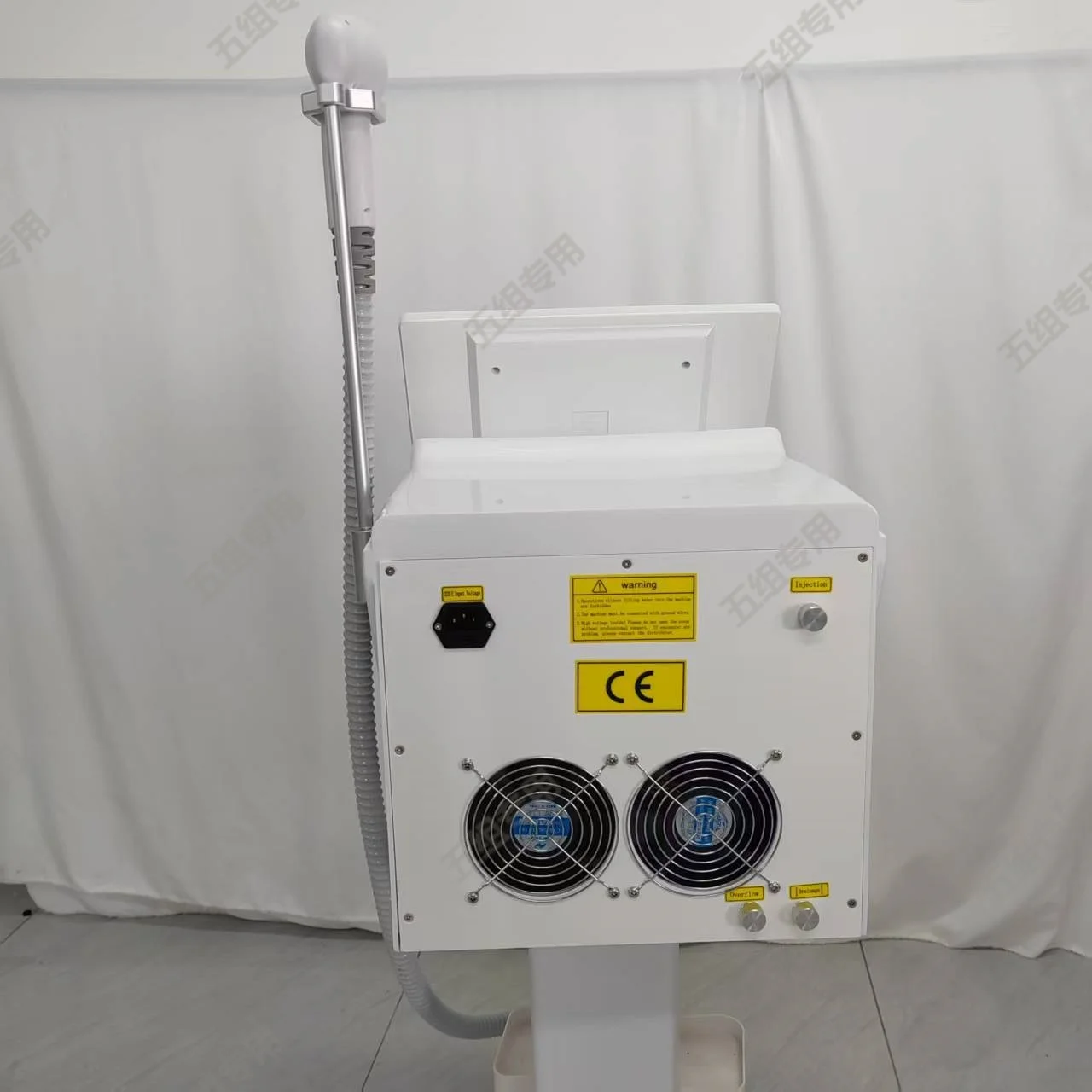 Professional Ice Titanium Diode Hair Removal Machine Portable 4-Wavelength Alexandrite 10-Target Hair Removal Device