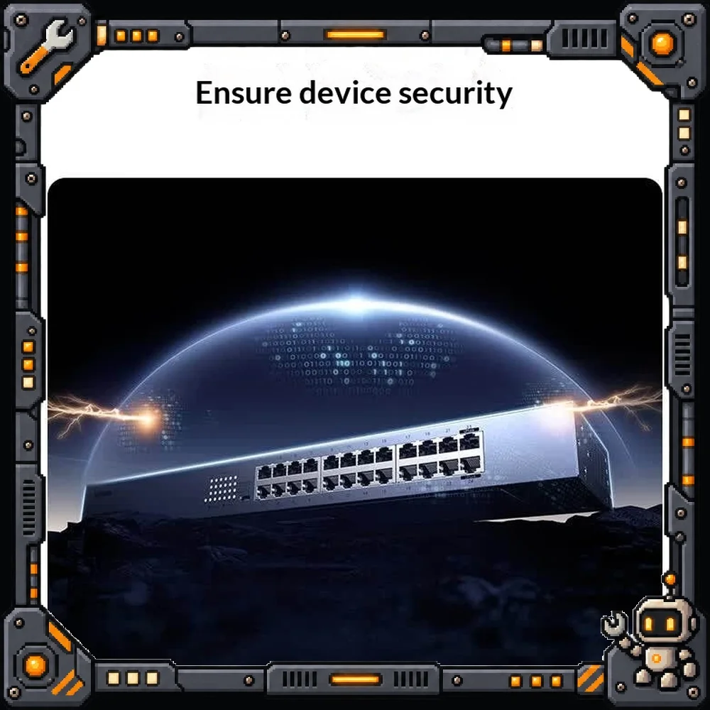 UGREEN CM950-85506 Gigabit Ethernet Switch 24 Port RJ45 Steel Housing 19 Inch Rack Mount Plug and Play for Office LAN CCTV