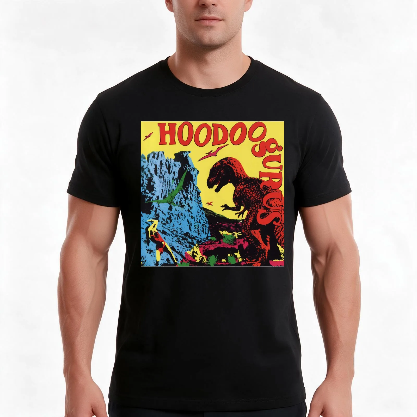 Music Tour and Show Hoodoo Gurus Good T-Shirt, Summer Casual Cotton Tee, Oversized Streetwear Tops, Vintage Graphic Print