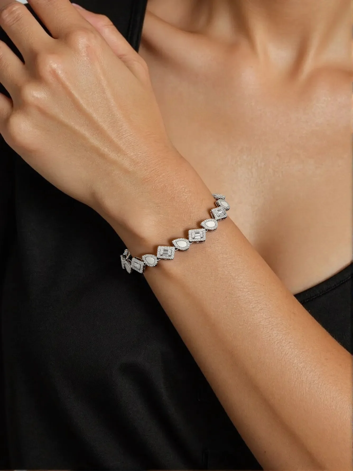 

HIBRIDE New beautiful delicate bracelet ladies jewellery set summer versatile dress accessories gift party prom holiday B70