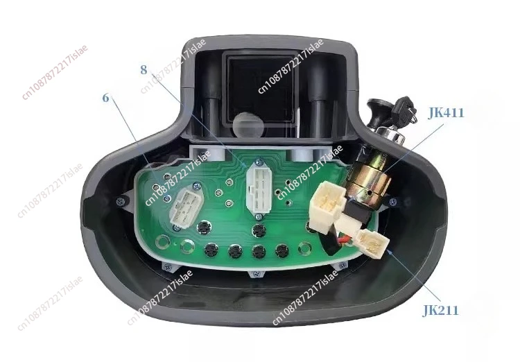 Forklift Truck Accessories Dashboard Assembly (Pointer 6+8) Z8498-ZB103 For Heli Forklift 2-3.5T High Quality Accessories