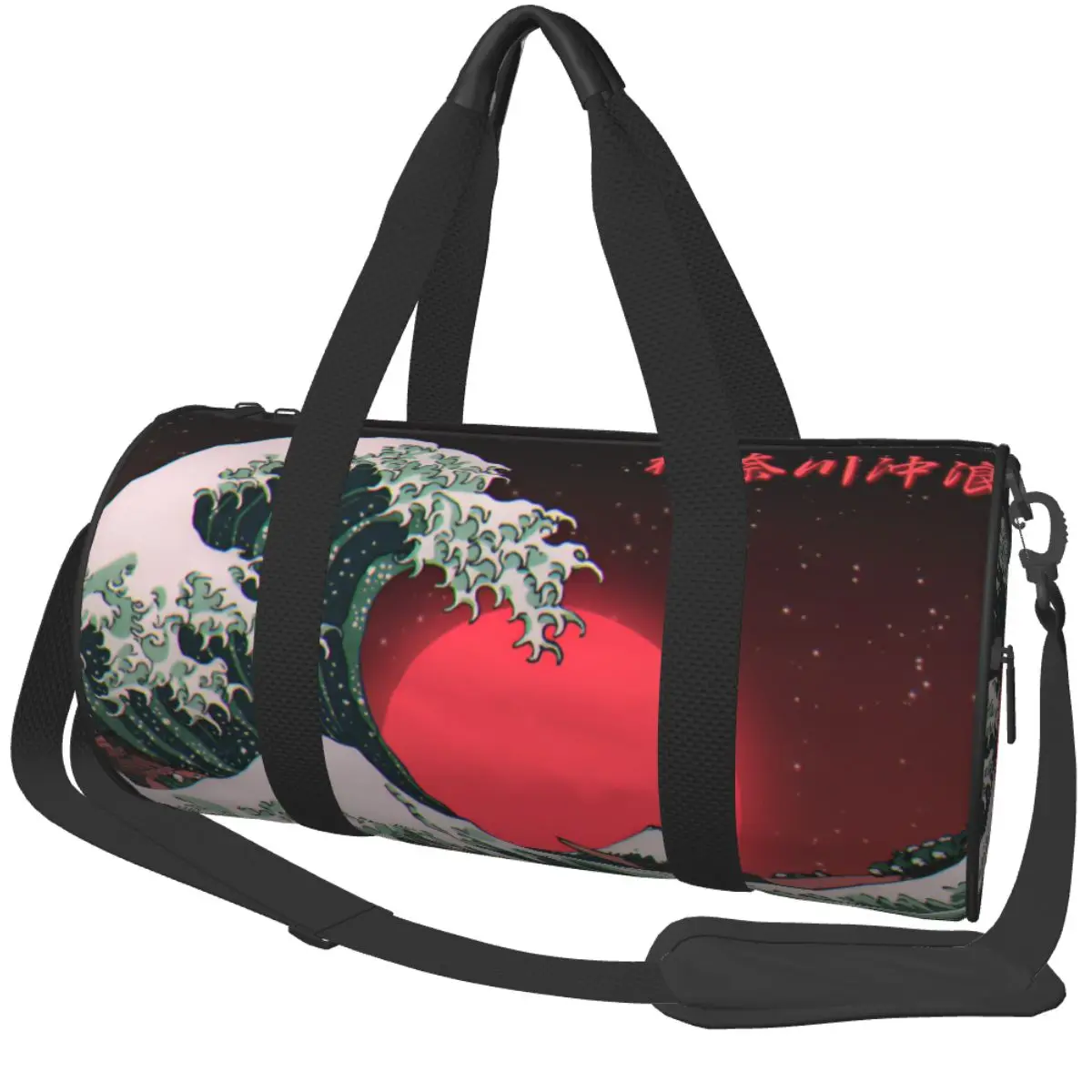 

Великая волна Канагавы (30) Спортивные сумки Дорожная спортивная сумка Большие милые сумки Мужской женский дизайн Водонепроницаемая сумка для фитнеса