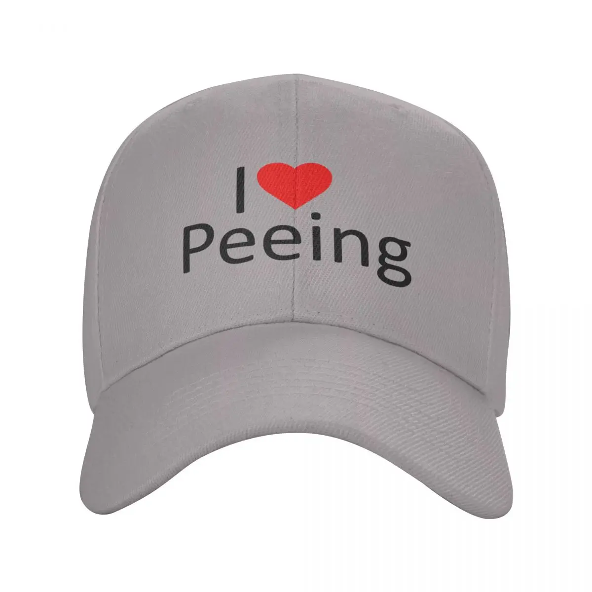 I love Peeing Cap Baseball Cap Beach bag new in warm winter Woman hat Men's