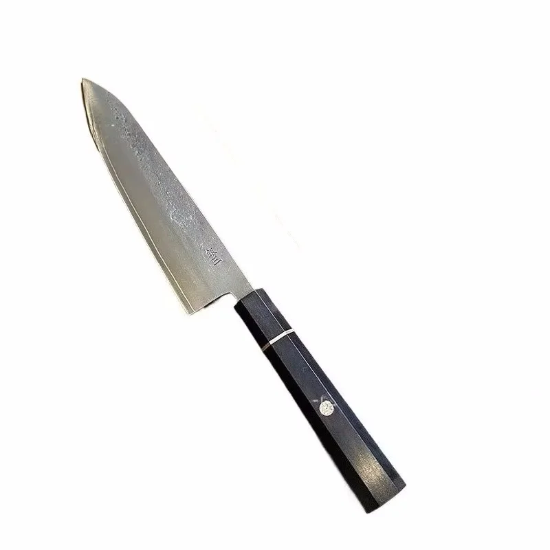 Japanese Stainless Silver Steel No. 3 Clad Steel Nakiri Vegetable Cutting Knife Chef's Kitchen Meat Slicing Gyuto Cleaver Knives