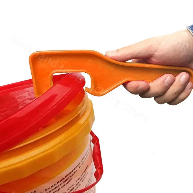 Otwieracz do beczek malarskich Plastikowy otwieracz do pokryw Plastikowe wiadro galonowe Wiadro z farbą Narzędzie do otwierania puszek do domowego biura Kuchnia