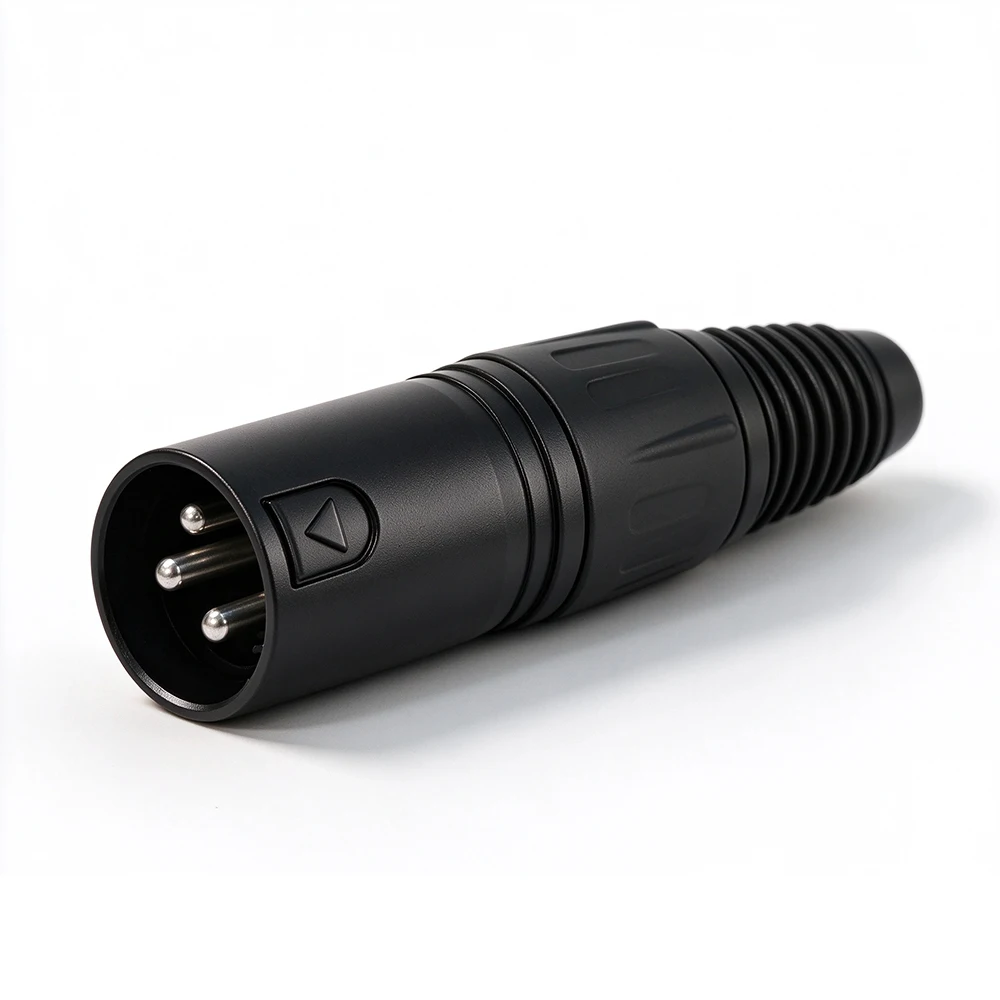 DMX Terminator 3Pin XLR Male 120 Ohm DMX512 Signal Termination Resistor with LED Indicator for Stage Light DJ Par Light