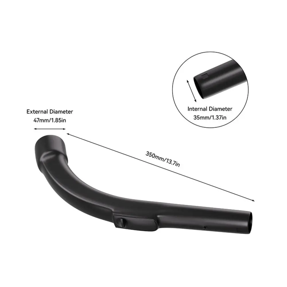 Replacement Vacuum Cleaner Hose Handle For Miele C1 C3 S2 S4 S500 S600 S700 Series Accessory Curved Pipe Wand Tool Part