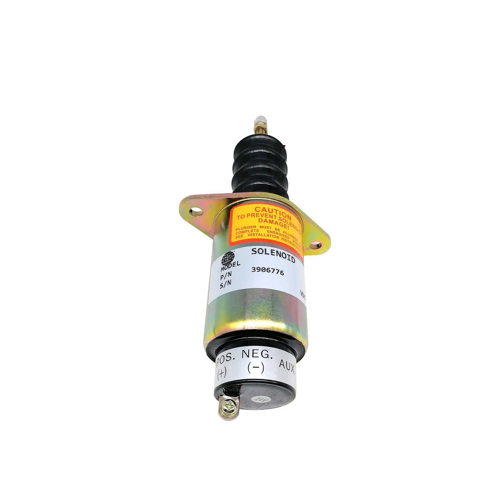 TOPVELSUN 3906776 SA-3151-24 Shut Down Solenoid Replacement for Cummins 3.3L 3.9L 4BT 6C 6CTA 8.3L Engine