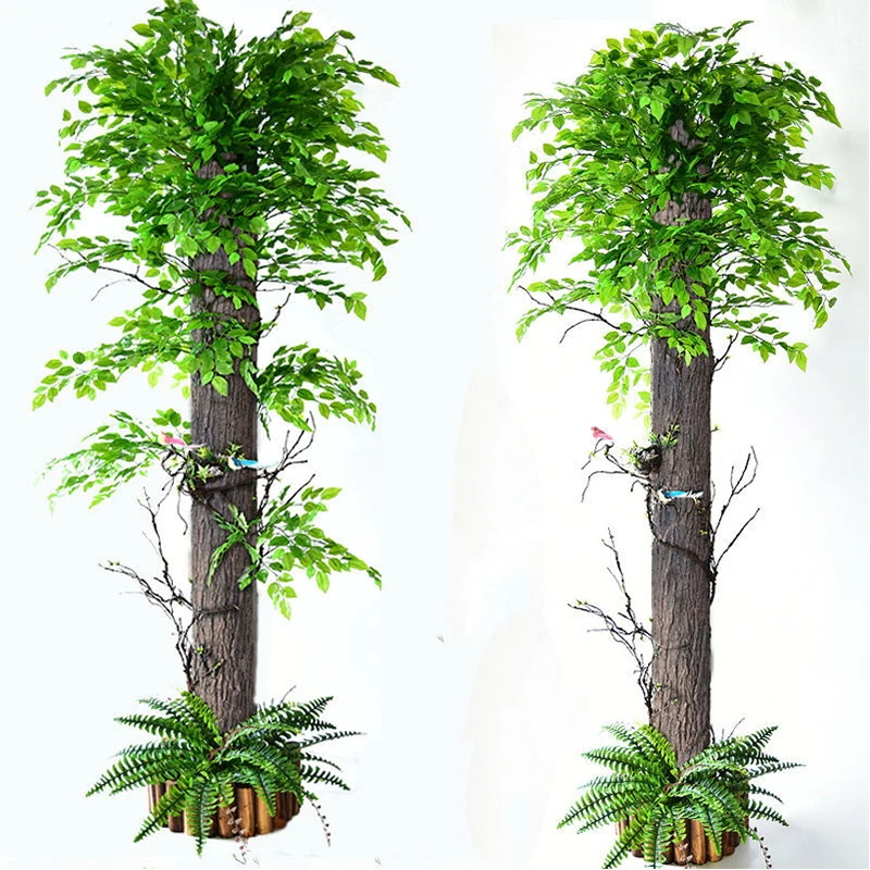 Simulated green plant wall module UV resistant exterior wall interior decoration background wall plant lawn