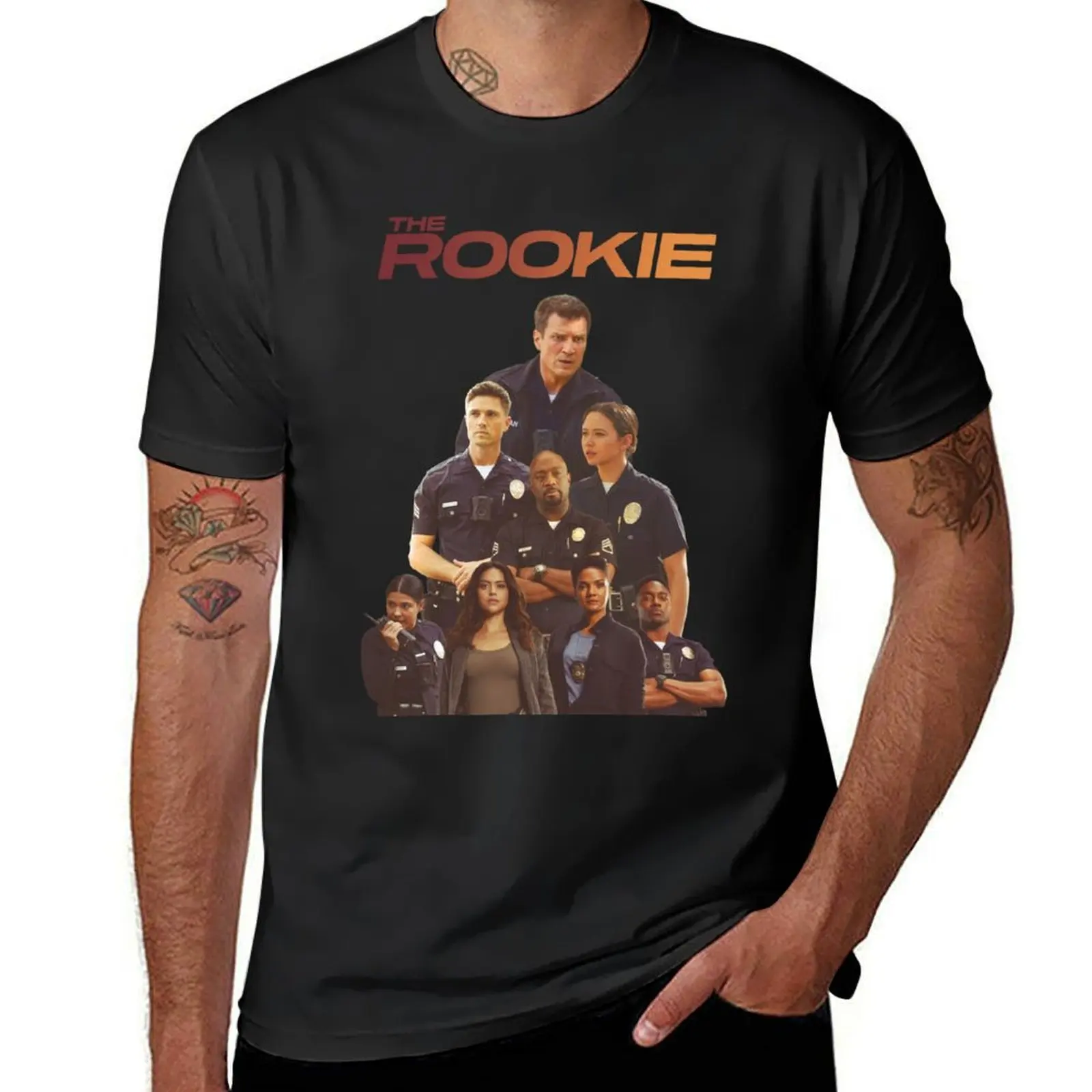 The Rookie - L.A Sunset T-Shirt customs design your own blacks mens clothing