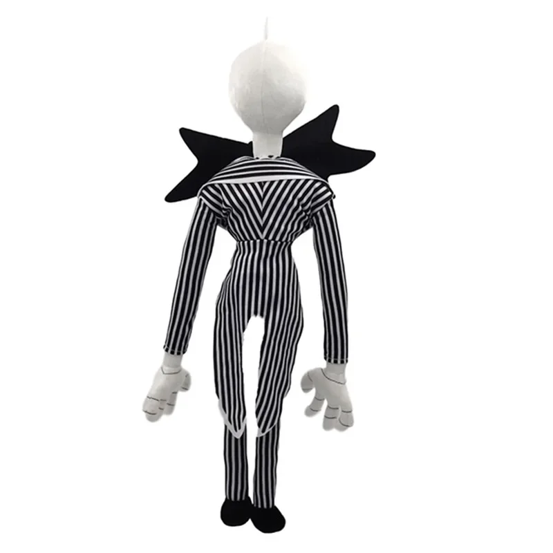 50cm anime pesadelo antes do natal figura jack skellington pelúcia macio boneca brinquedos travesseiro de pelúcia skellington jack