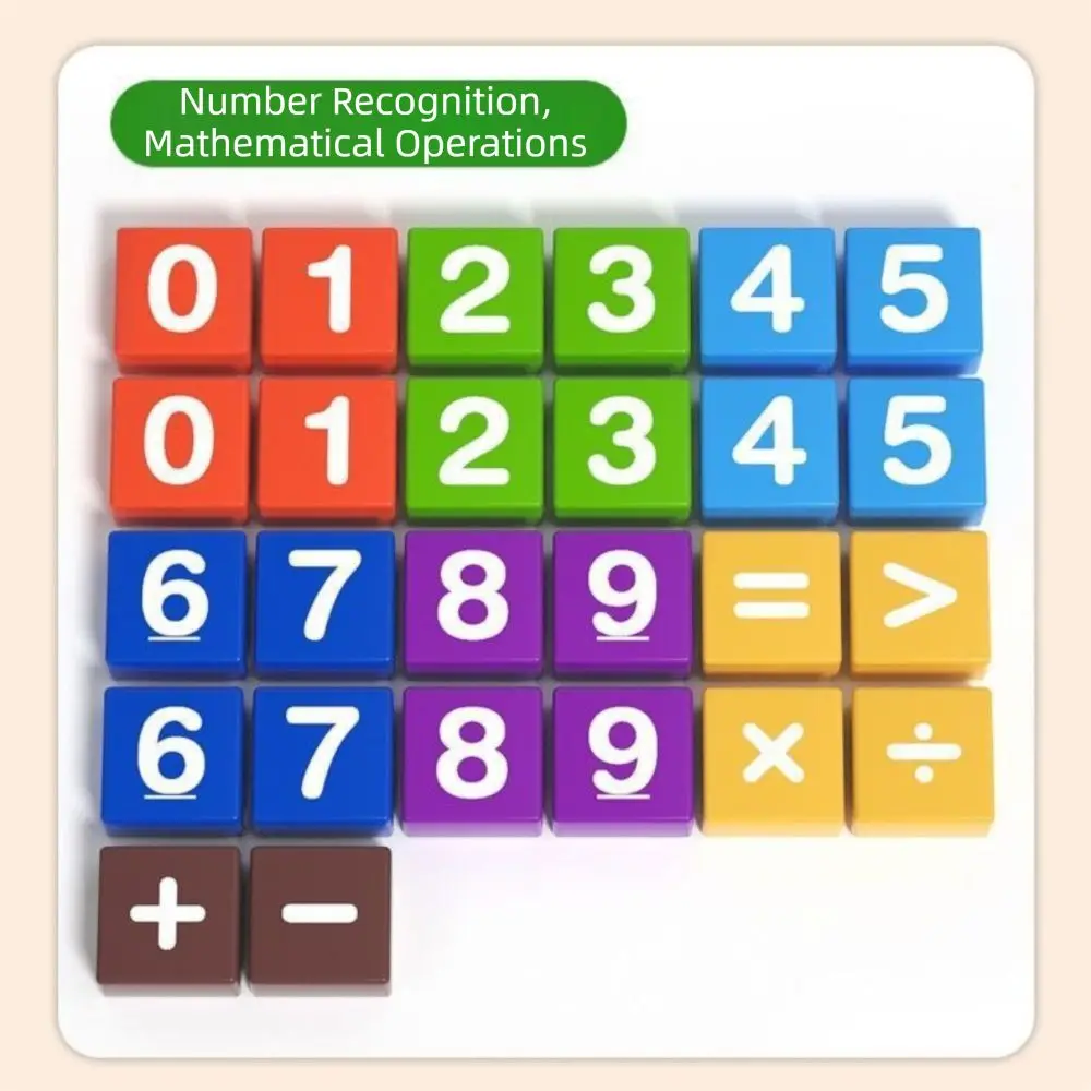 مكعبات بناء خشبية للتعلم المبكر مع صندوق تخزين، مكعبات بناء تعليمية مبكرة مجمعة للتنوير